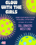 Glow in the Dark Pickleball Night 10/30
