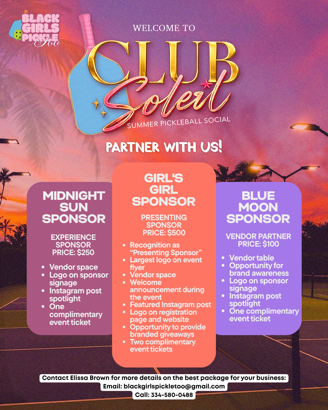 Club Soleil: Blue Moon – Vendor Partner